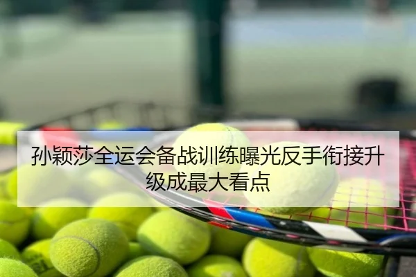 孙颖莎全运会备战训练曝光反手衔接升级成最大看点